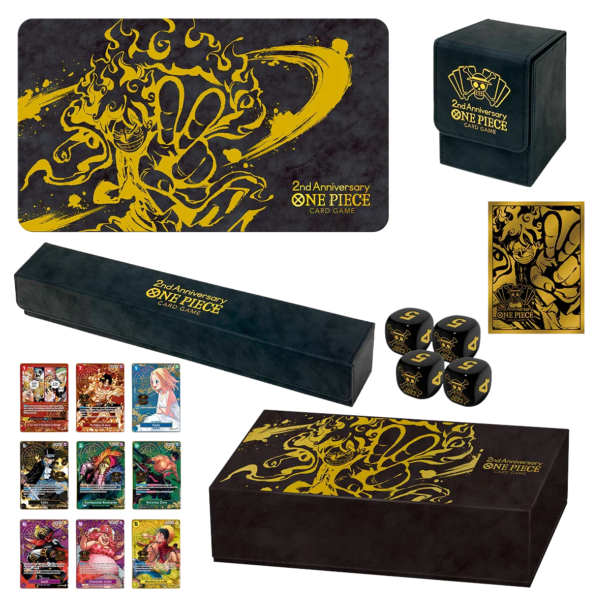 One Piece TCG - Japanese 2nd Anniversary Set