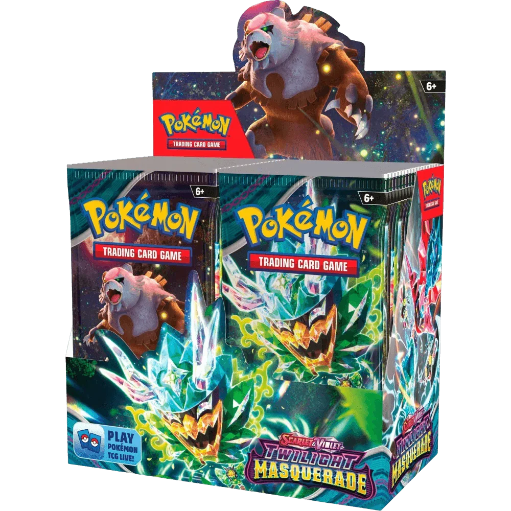 Pokemon TCG - Scarlet & Violet - Twilight Masquerade - Booster Box (36x Packs), image 2
