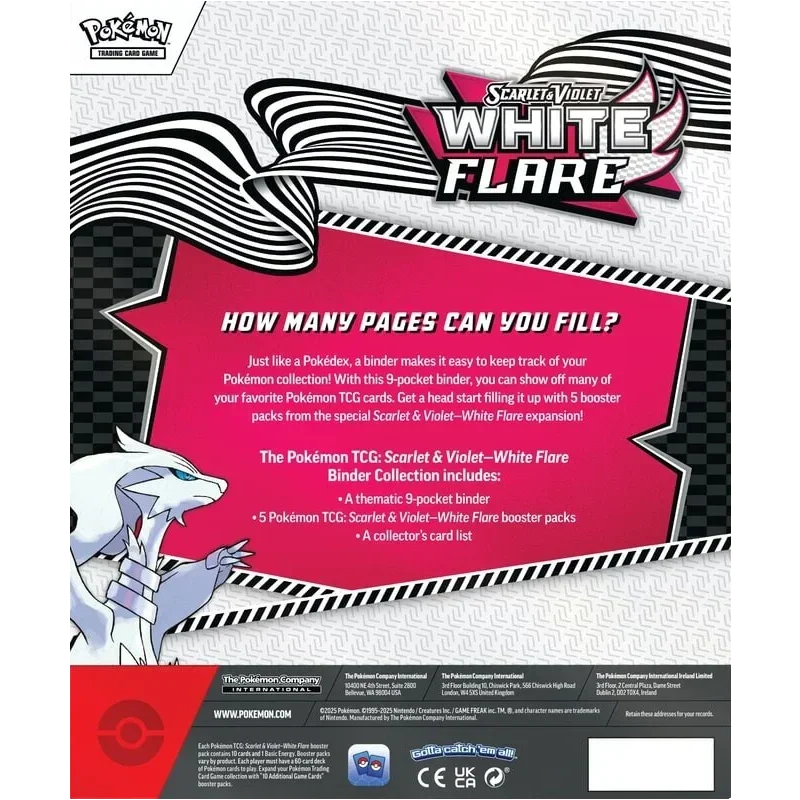 Pokemon TCG - Scarlet & Violet - White Flare - Binder Collection, image 4