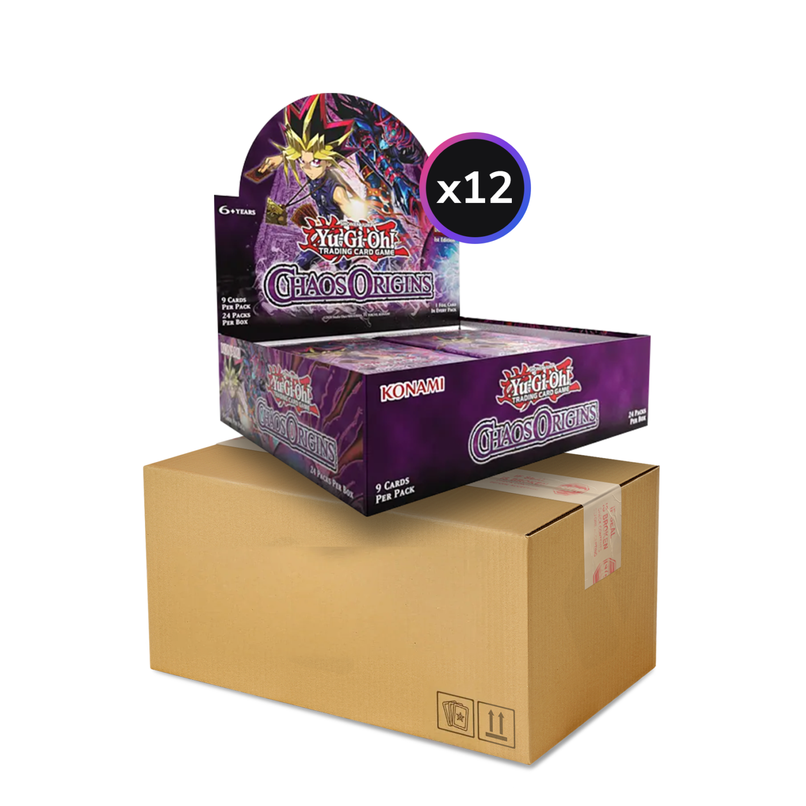 Yu-Gi-Oh! - Chaos Origins - Display Case (12x Booster Boxes) (1st Edition)