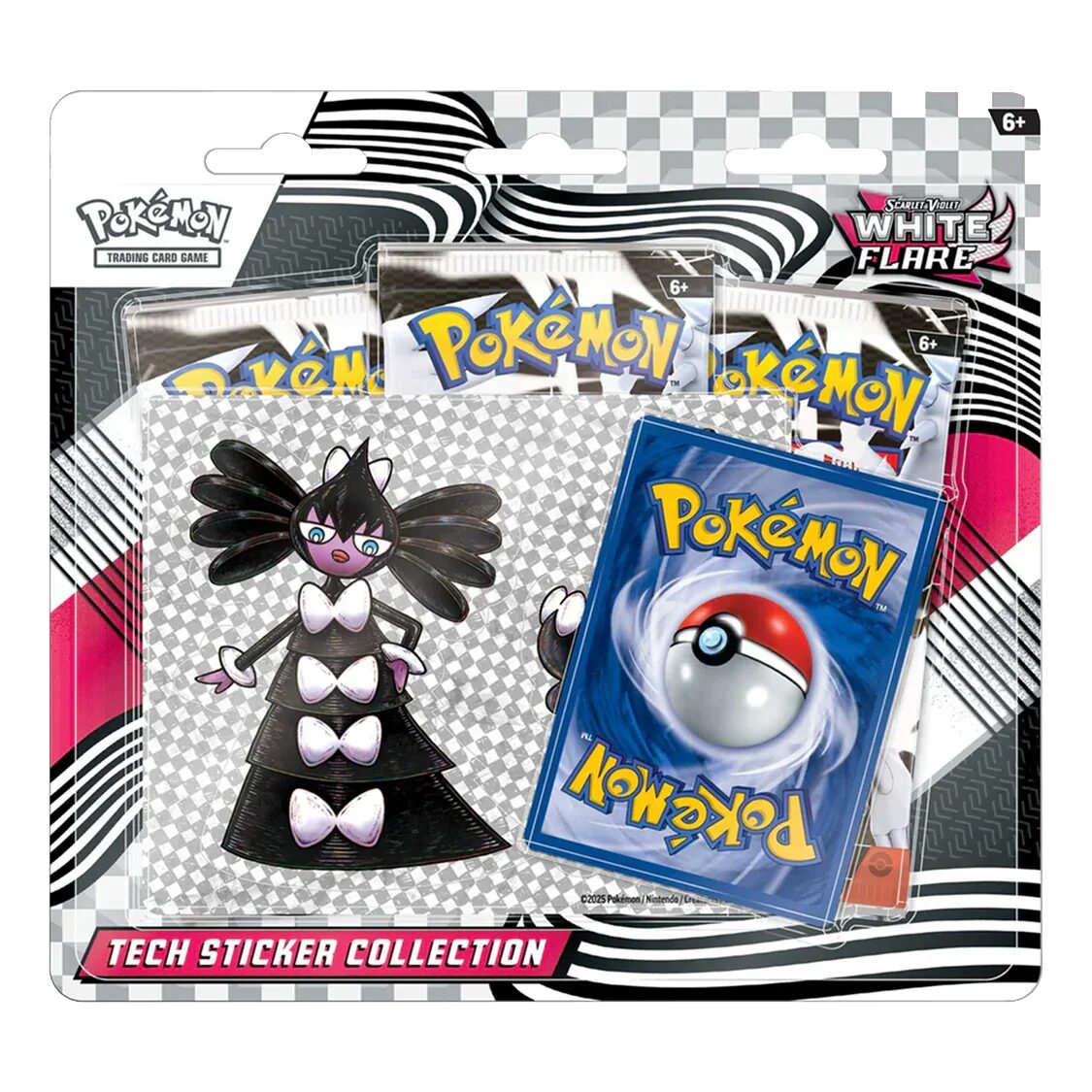 Pokemon TCG - Scarlet & Violet - White Flare - Tech Sticker Collection - Gothitelle