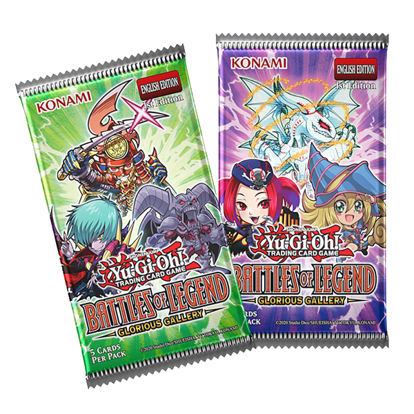 Yu-Gi-Oh! - Battles of Legend: Glorious Gallery - Booster Box (24x Packs) (1st Edition), image 4