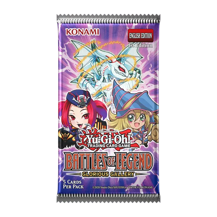 Yu-Gi-Oh! - Battles of Legend: Glorious Gallery - Booster Box (24x Packs) (1st Edition), image 6