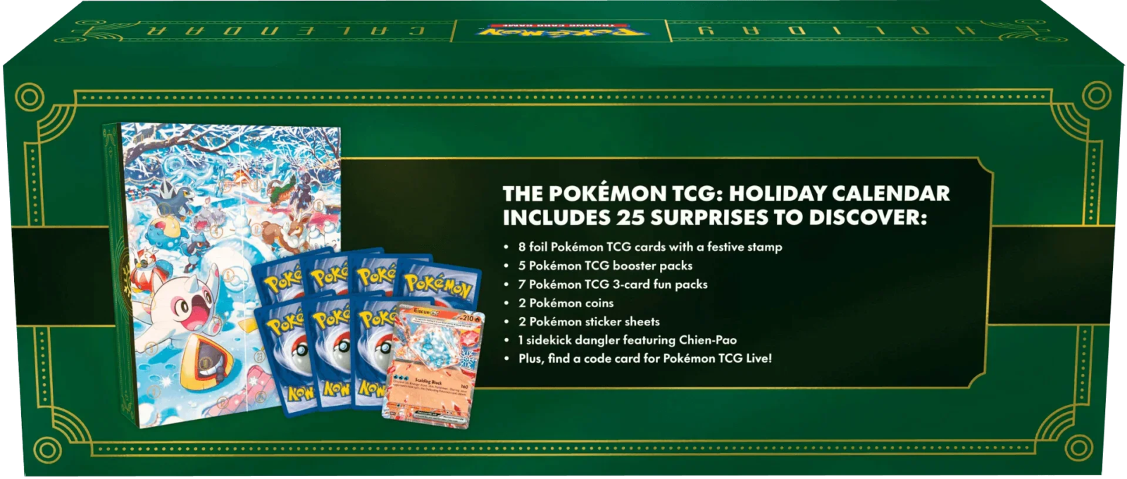 Pokemon TCG - Scarlet & Violet - Holiday Advent Calendar 2024, image 2