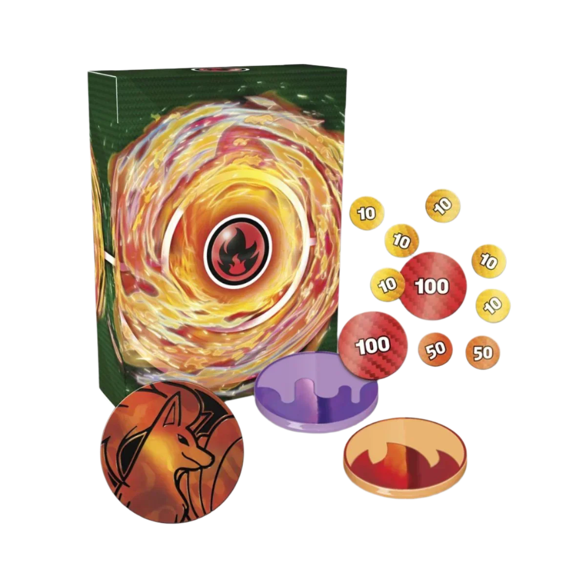 Pokemon TCG - Scarlet & Violet - Deluxe Battle Deck - Ninetales ex, image 3