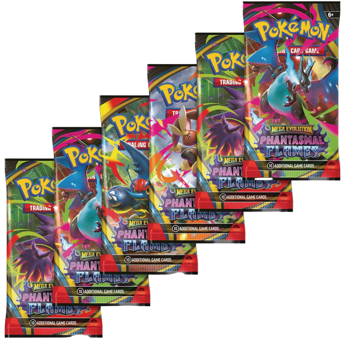 Pokemon TCG - Mega Evolution - Phantasmal Flames - Booster Bundle, image 3