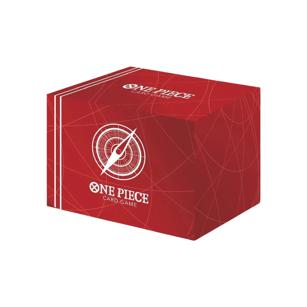 One Piece TCG - Clear Card Case - Standard Red
