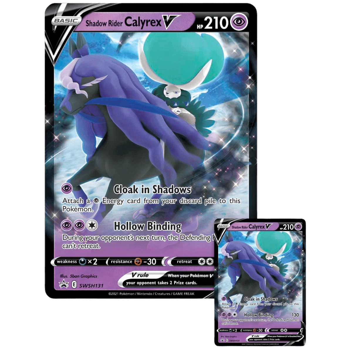 Pokemon TCG - Sword & Shield - Calyrex V Collection Box - Shadow Rider, image 2