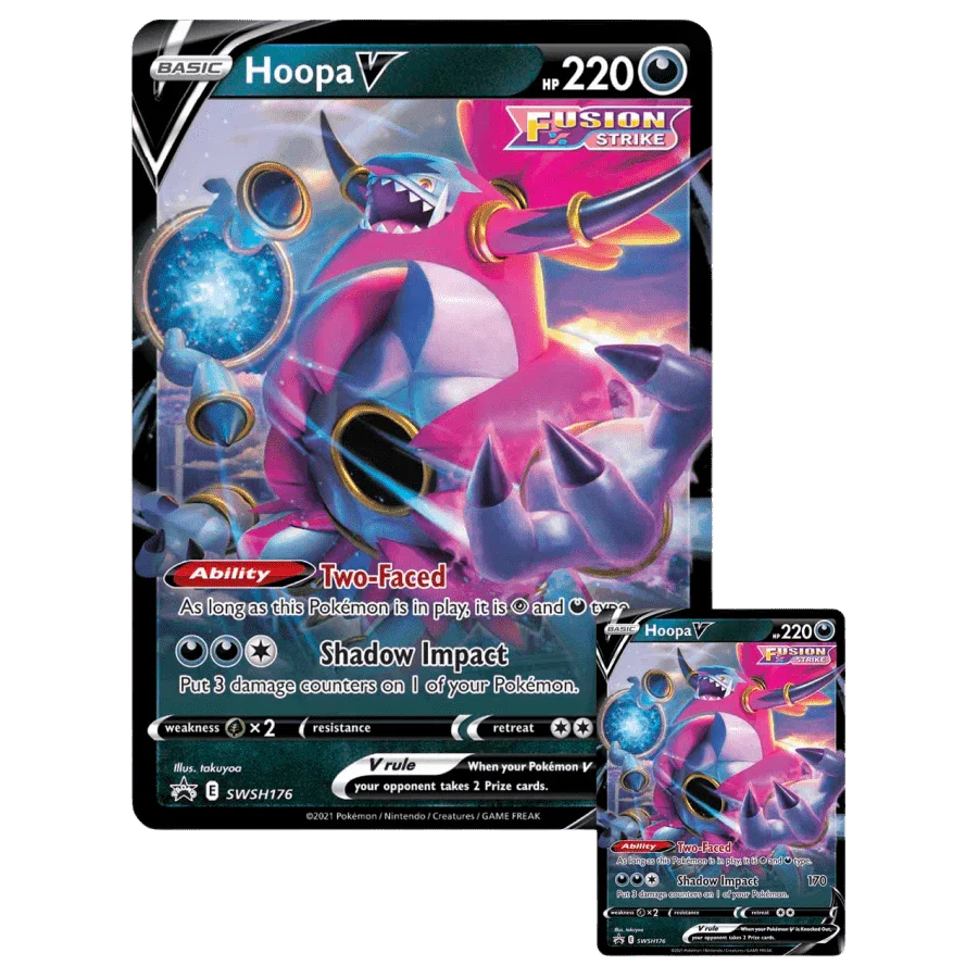Pokemon TCG - Sword & Shield - Hoopa V Collection Box, image 3