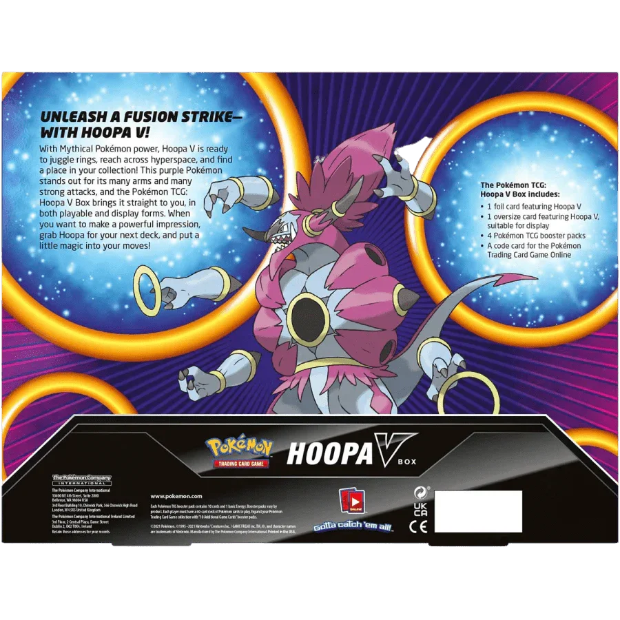 Pokemon TCG - Sword & Shield - Hoopa V Collection Box, image 4