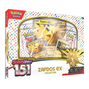 Pokemon TCG - Scarlet & Violet - 151 - Zapdos ex Collection Box