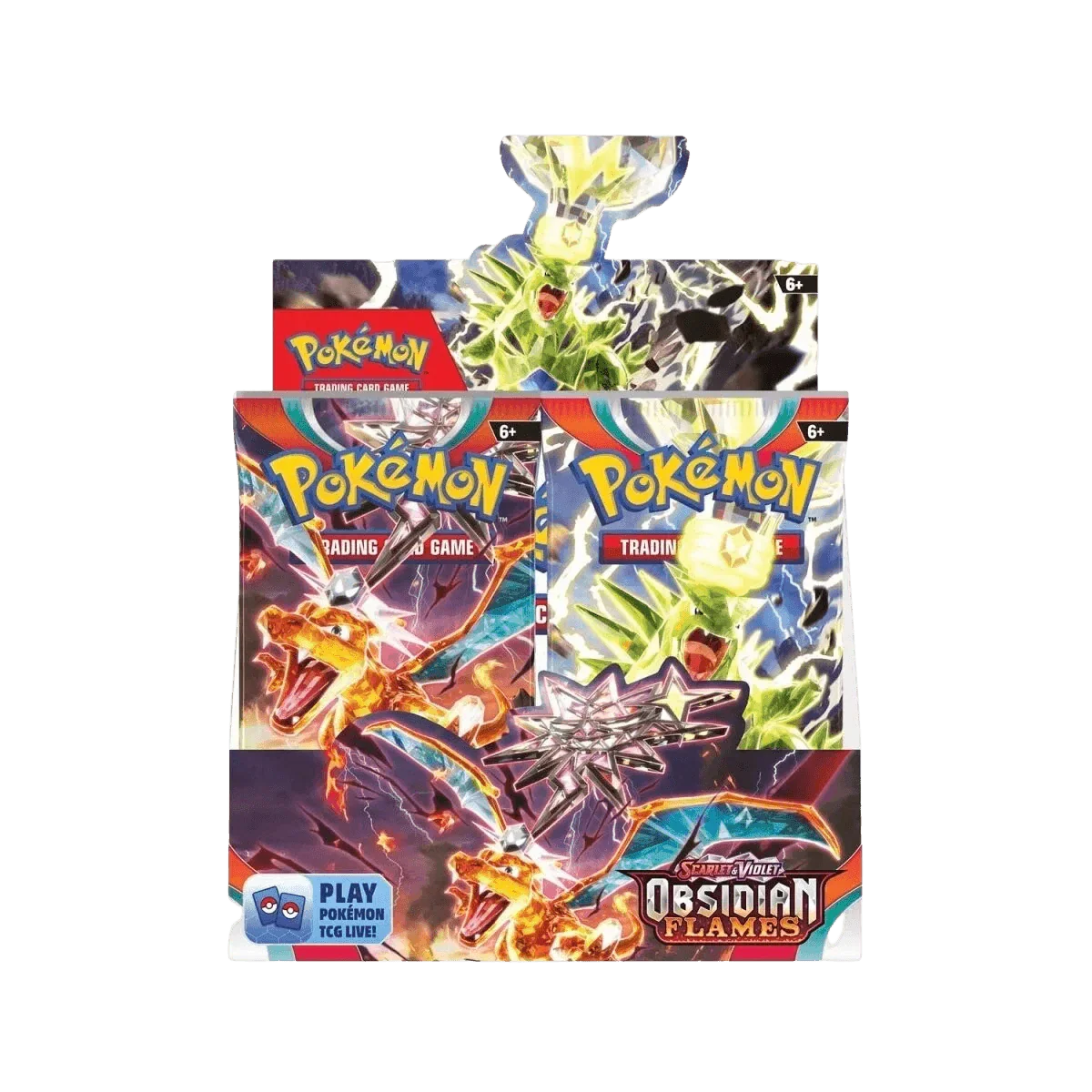 Pokemon TCG - Scarlet & Violet - Obsidian Flames - Display Case (6x Booster Boxes), image 3