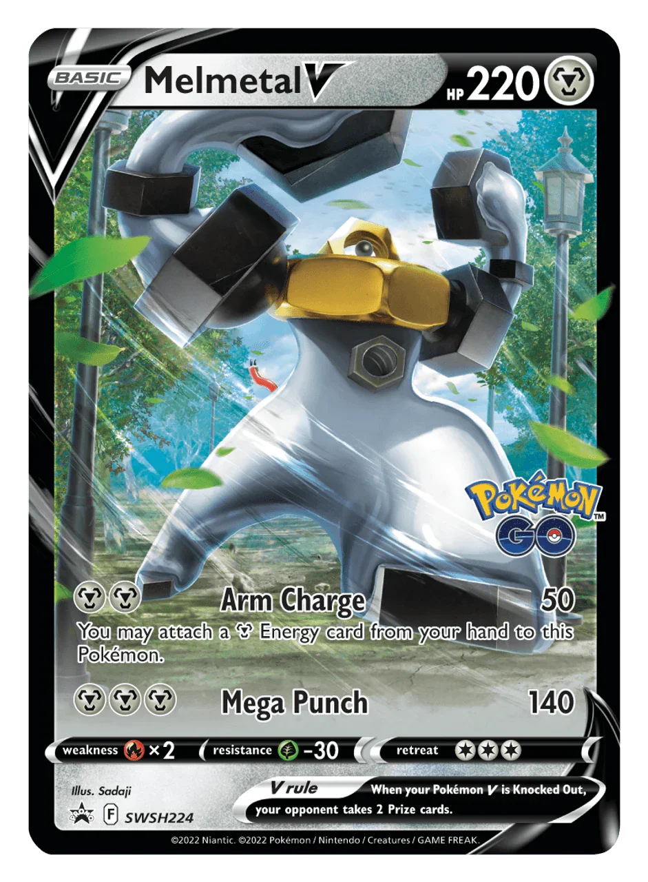 Pokemon TCG - Sword & Shield - Pokemon GO - V Battle Decks - Mewtwo vs Melmetal, image 3