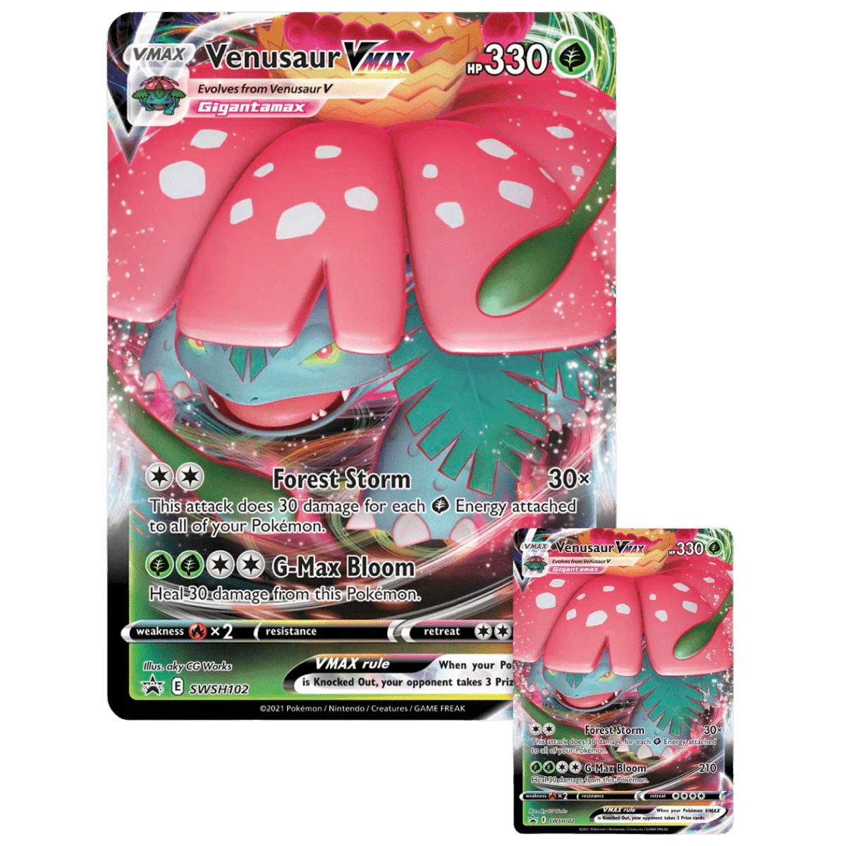 Pokemon TCG - Sword & Shield - Venusaur VMAX Battle Box, image 2