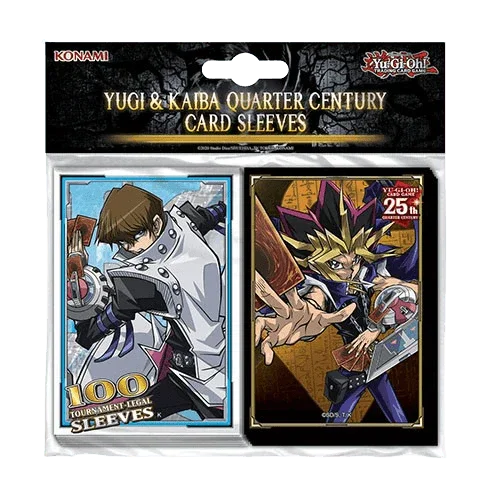 Yu-Gi-Oh! - Yugi & Kaiba Quarter Century - Sleeves Sleeves (100pk), image 2