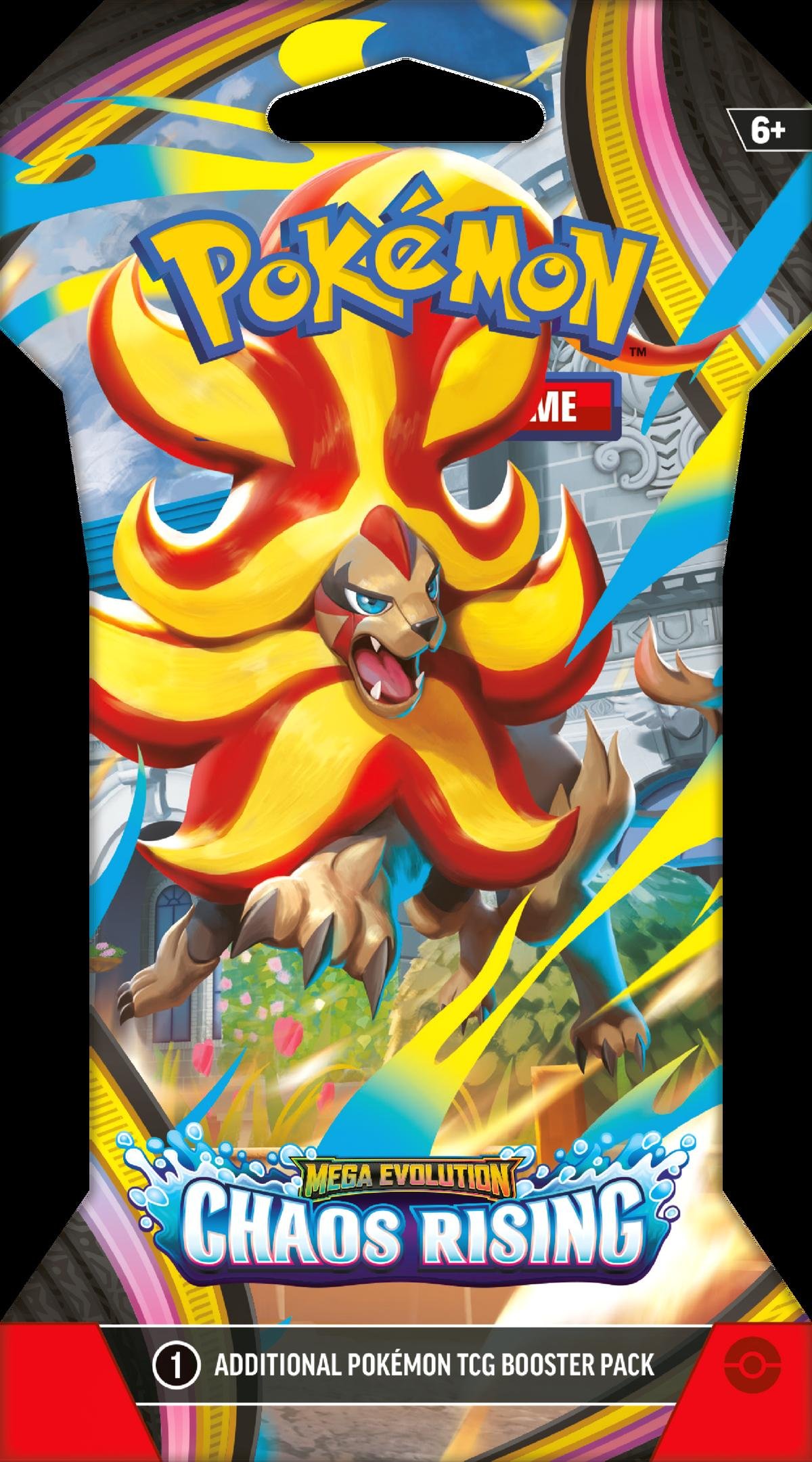 Pokemon TCG - Chaos Rising Sleeved Booster Pack