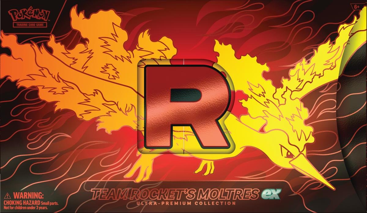 Pokemon TCG - Team Rocket Moltres ex Ultra-Premium Collection