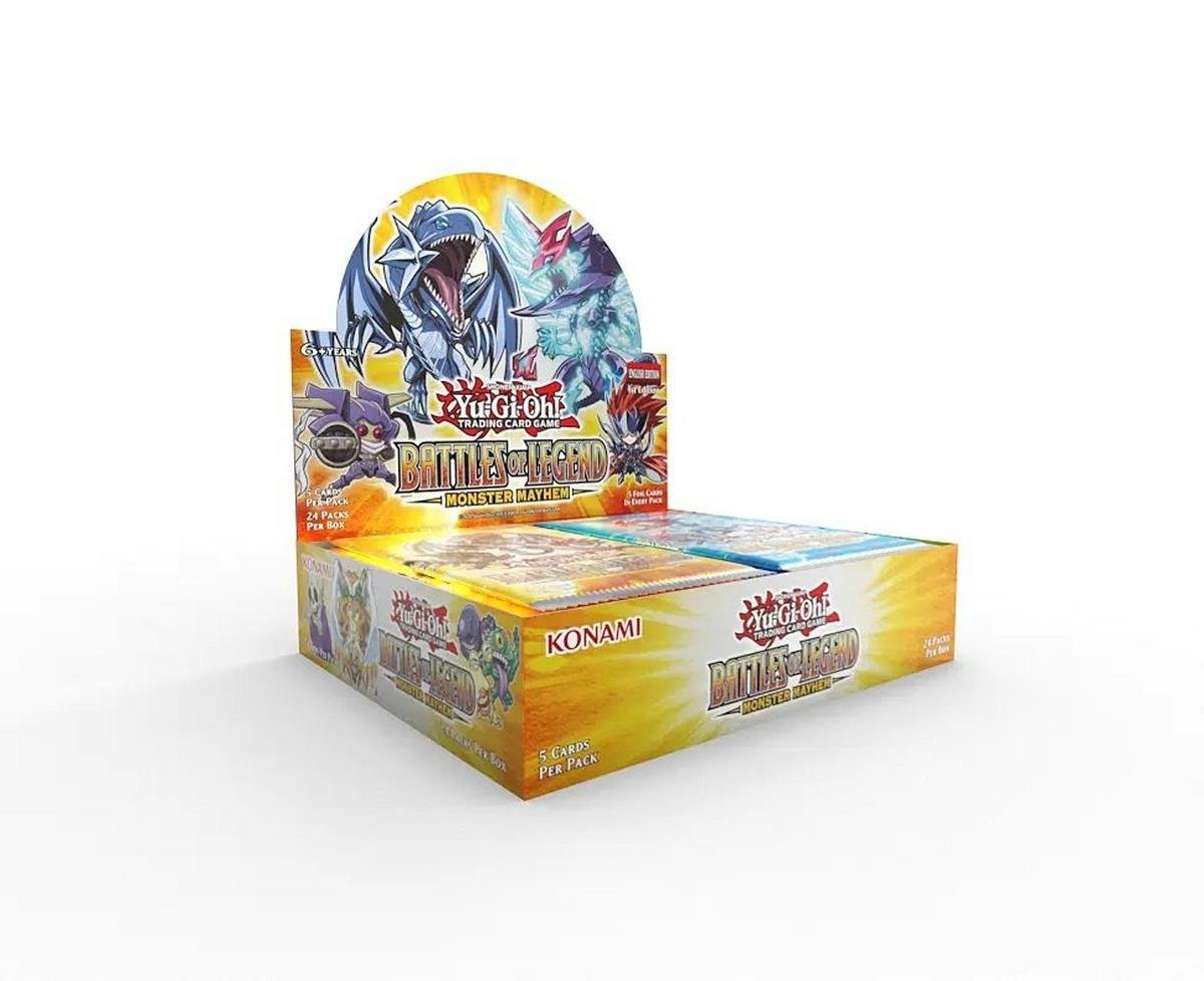 Yu-Gi-Oh! - Battles of Legend Monster Mayhem Booster Display Box