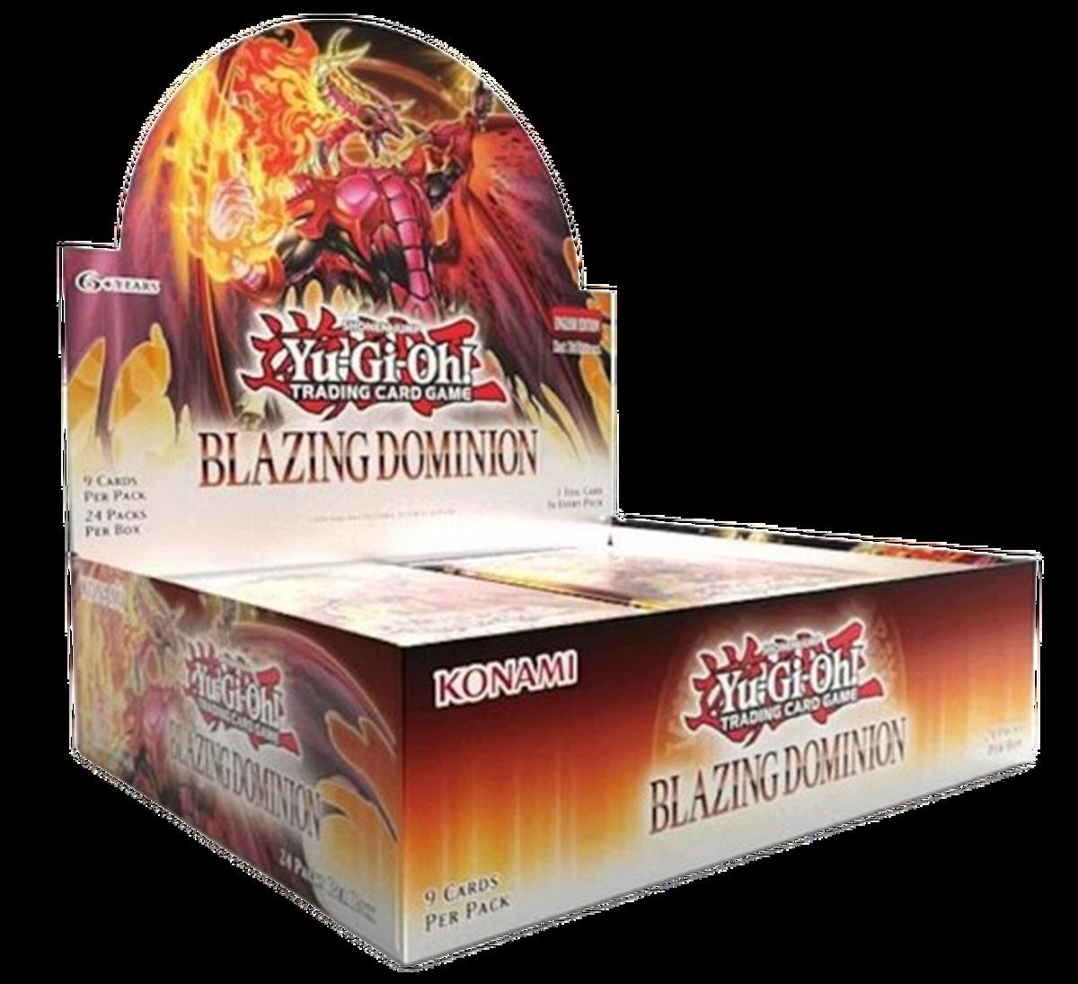 Yu-Gi-Oh! - Blazing Dominion Booster Display Box (24 Boosters)
