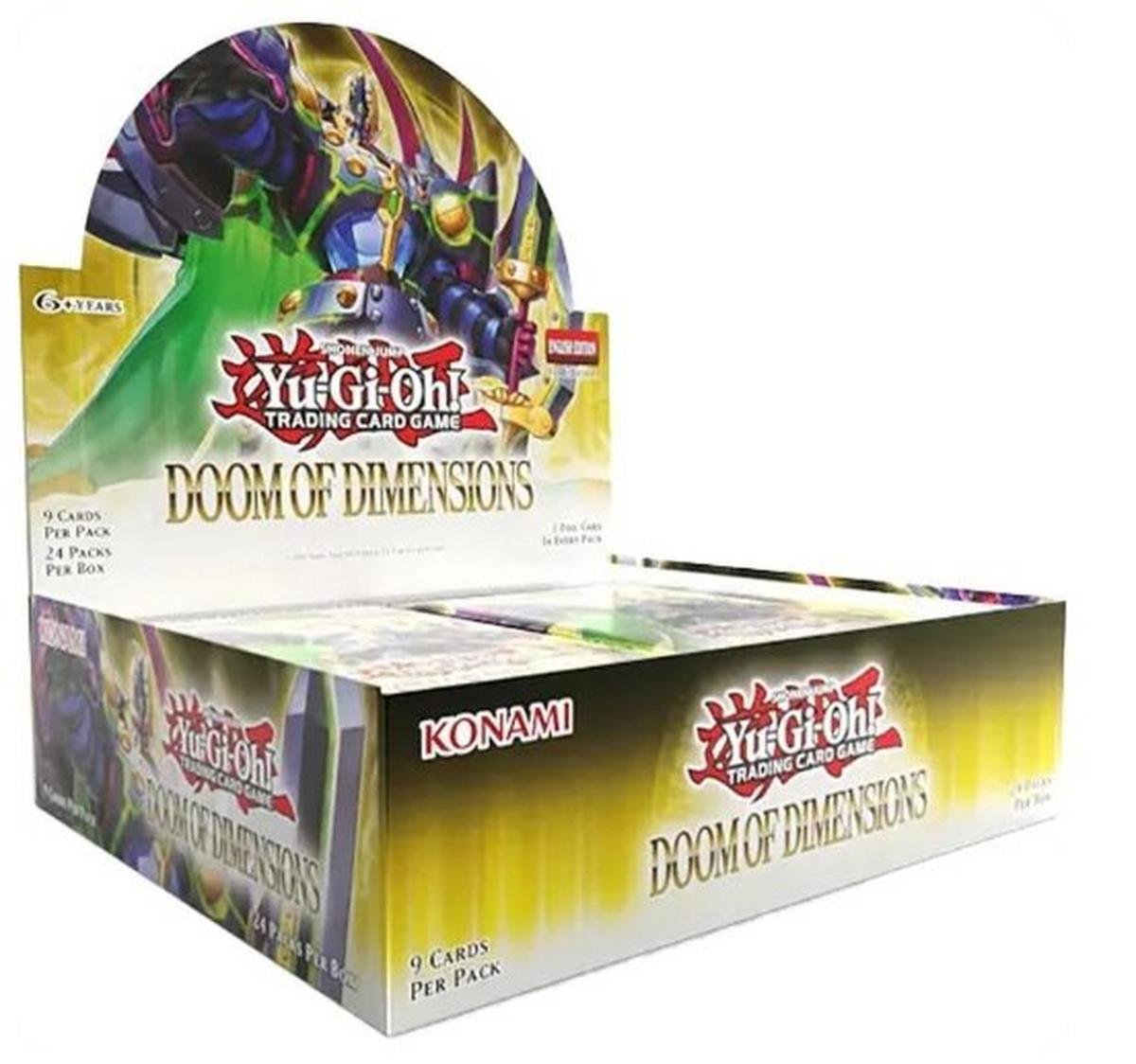 Yu-Gi-Oh! - Doom Of Dimensions Booster Box (24 Boosters)