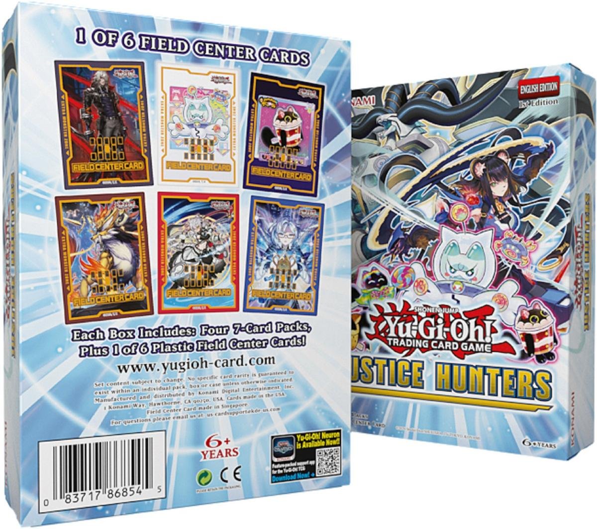 Yu-Gi-Oh! - Justice Hunters Field Center Card Box